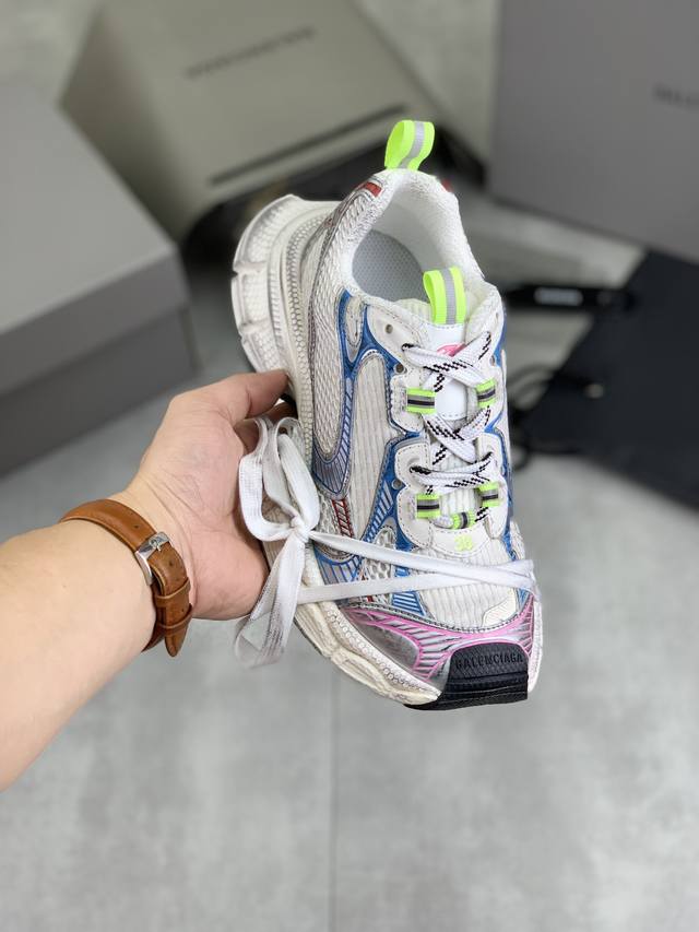 工厂价 实价 高版本 Balenciaga巴黎世家 九代23Ss最新爆款3Xl Sneaker系列 情侣款 休闲 老爹鞋 运动鞋 原版购入开发 做货 Balen